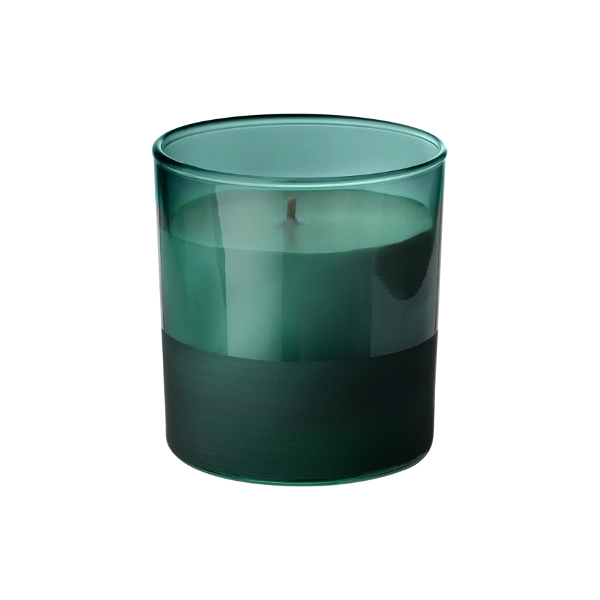 Ароматическая свеча Emerald, зеленая фото 1