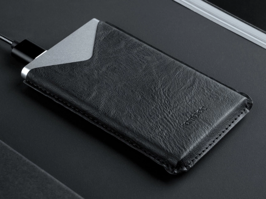 Внешний аккумулятор Rombica NEO AX70L, 7 000 мАч, алюминий, серебристый, чехол фото 8