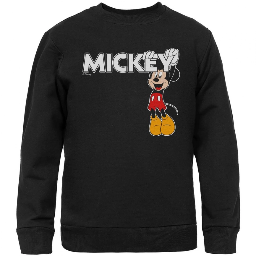 Свитшот детский Mickey, черный, на рост 118-128 см (8 лет) фото 2