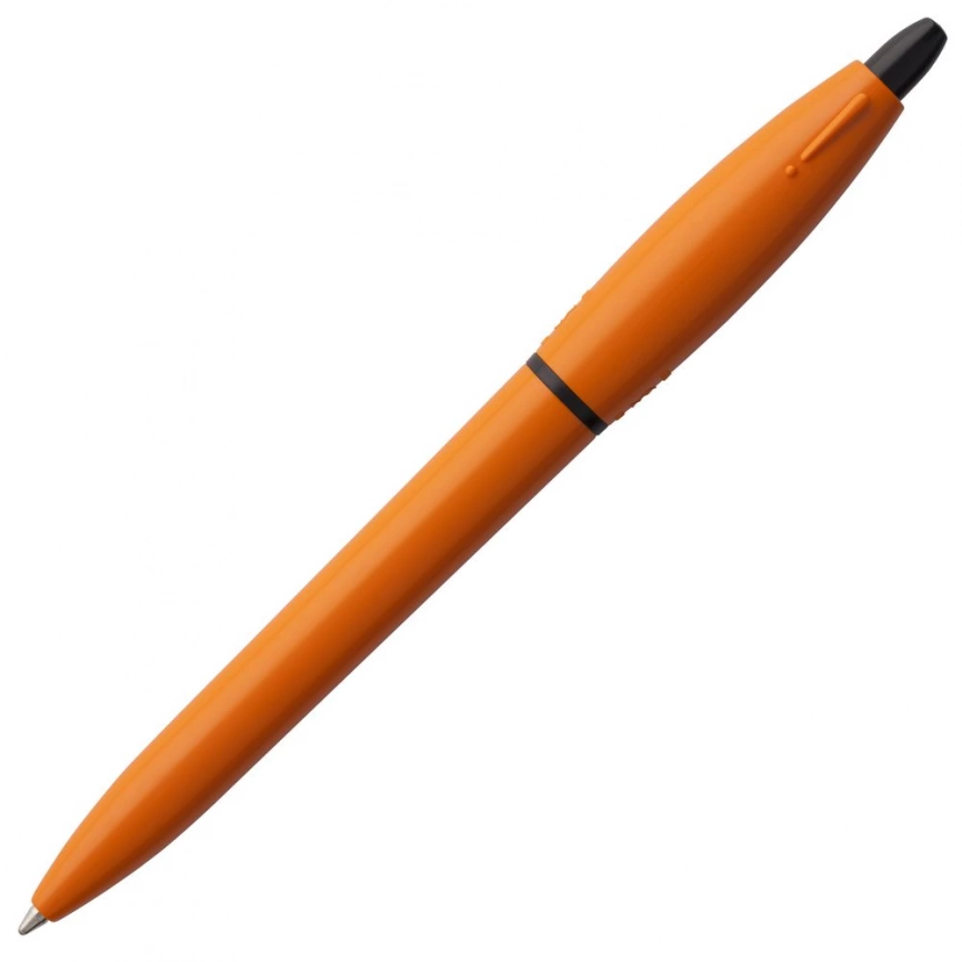 Ручка шариковая S! (Си), оранжевая фото 5