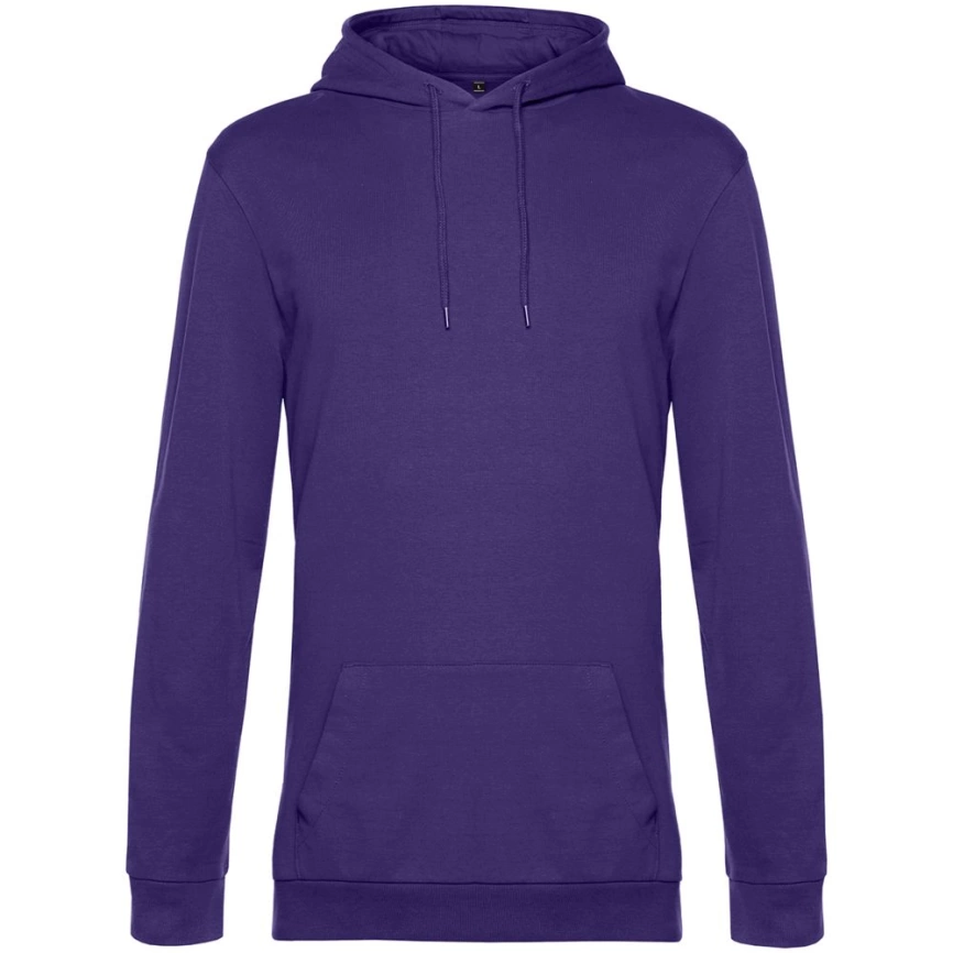 Толстовка с капюшоном унисекс Hoodie, фиолетовая, размер L фото 1