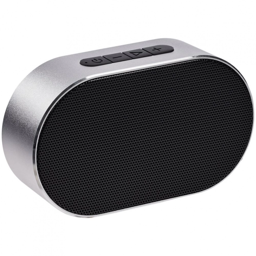 Беспроводная колонка Sound Count, серебристая фото 1