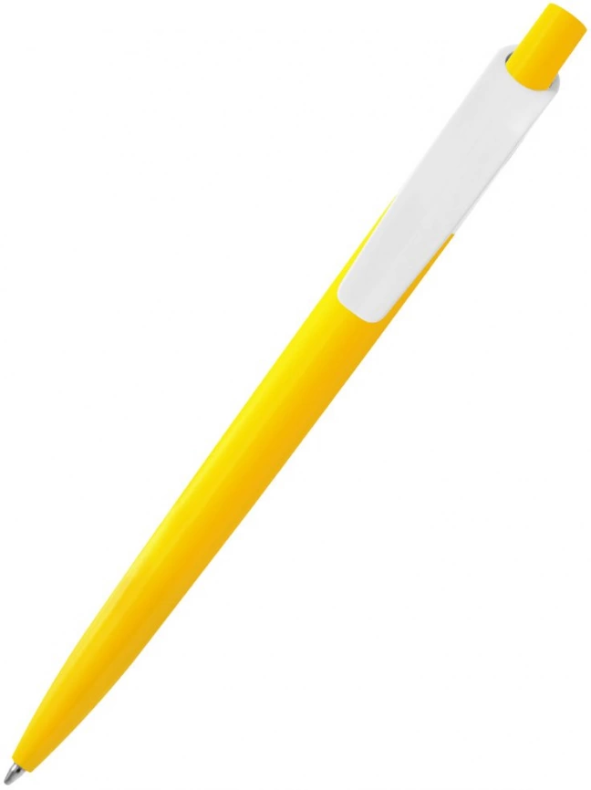Ручка шариковая Bremen, жёлтая фото 3