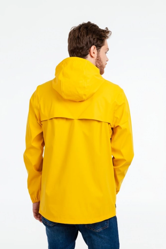 Дождевик мужской Squall желтый, размер XL фото 12