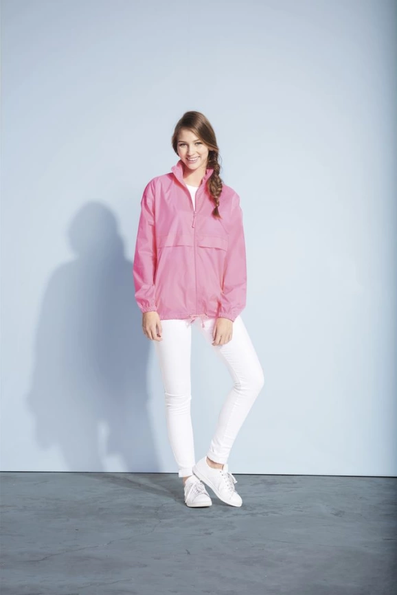  Ветровка из нейлона SURF 210 розовый неон, размер XL фото 5