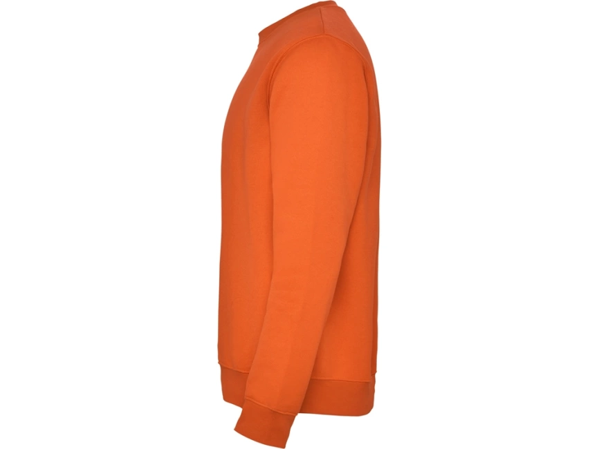 Свитшот с начесом Clasica унисекс, оранжевый фото 3