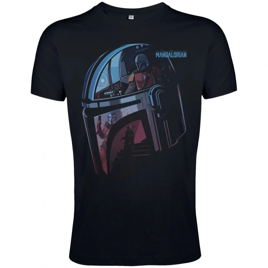 Футболка The Mandalorian, черная, размер L фото 3