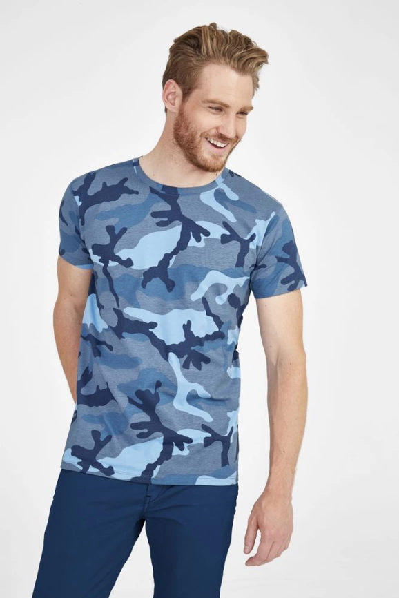 Футболка мужская Camo Men 150 камуфляж, размер XXL фото 4