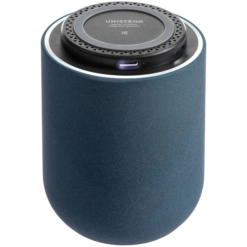 Беспроводная колонка Uniscend Grand Grinder, серо-синяя фото 7