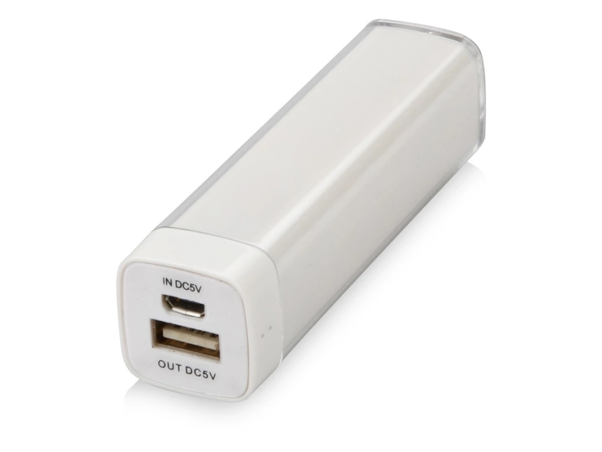 Портативное зарядное устройство Ангра, 2200 mAh, белый фото 1