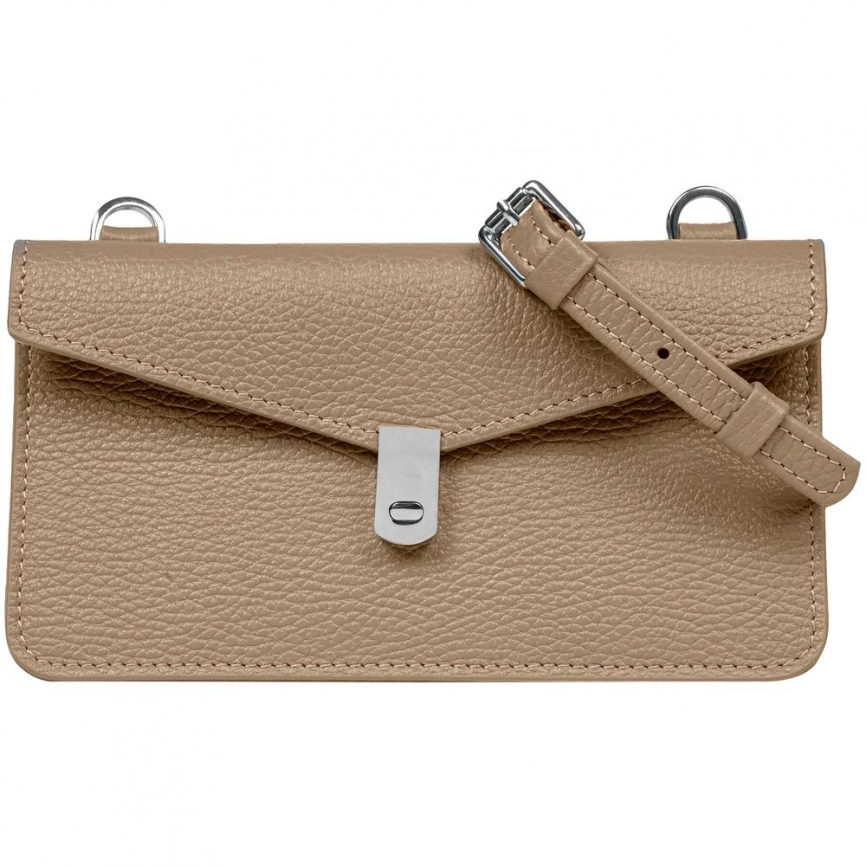 Сумка через плечо Busta, бежевая фото 1