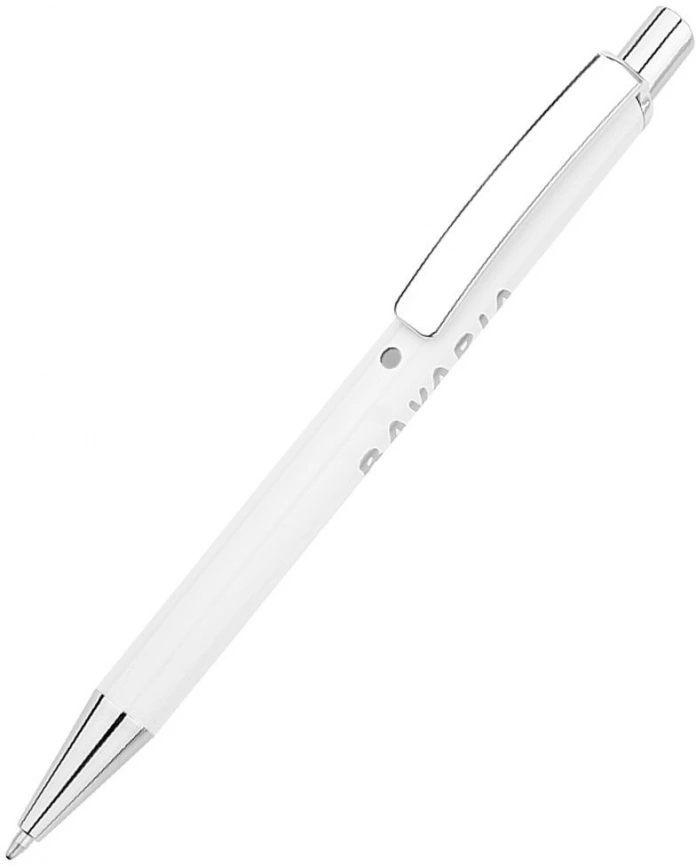 Ручка металлическая Bright, серебристая фото 2
