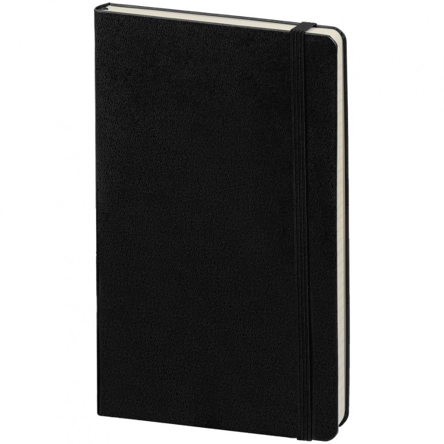 Записная книжка Moleskine Classic Large, без линовки, черная фото 1