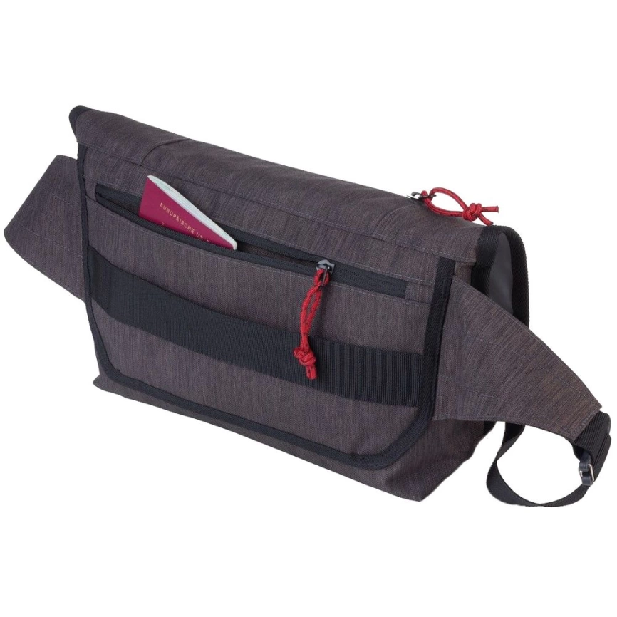 Сумка через плечо Business Crossbody Bag, серая фото 3