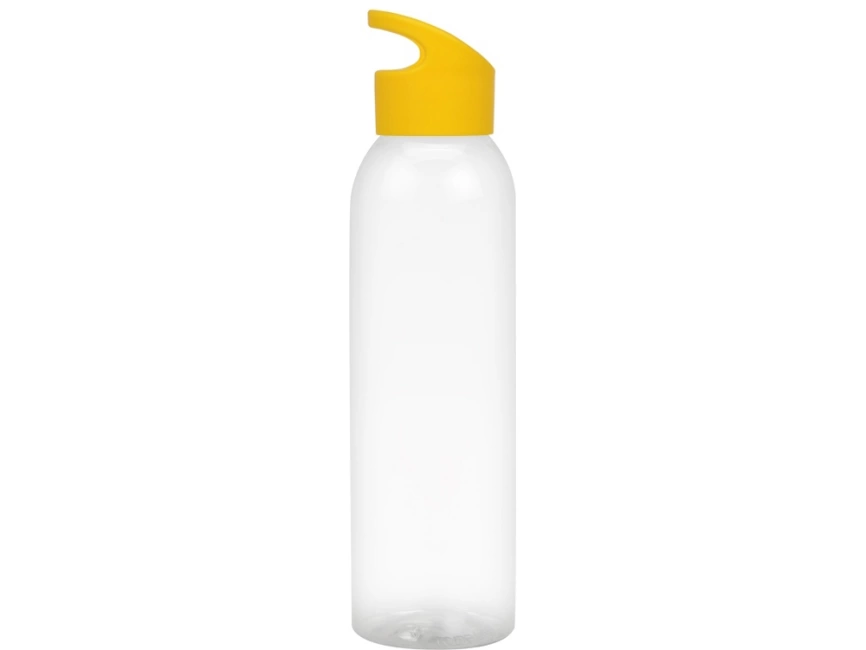 Бутылка для воды Plain 2 630 мл, прозрачный/желтый фото 2