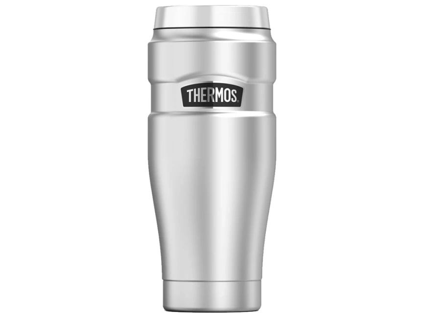Кружка-термос из нерж. стали тм THERMOS SK1005SBK 0.47L, стальной фото 1