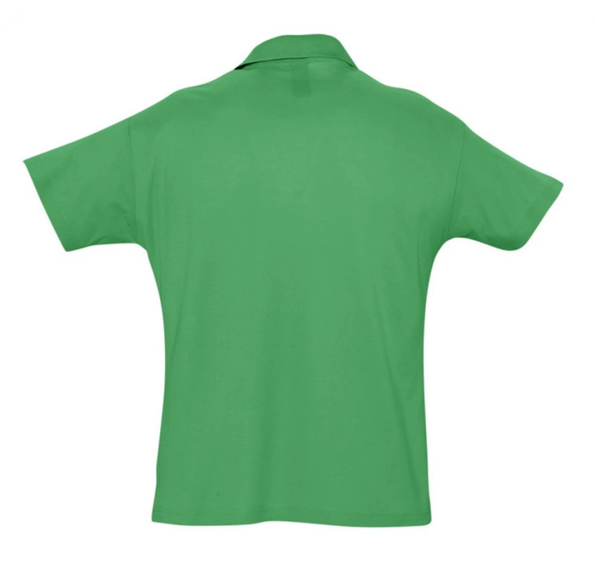 Рубашка поло мужская Summer 170 ярко-зеленая, размер XXL фото 2