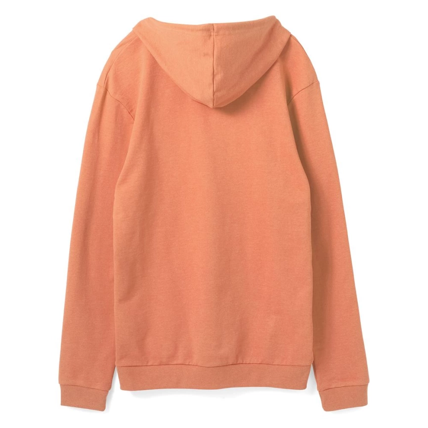 Толстовка с капюшоном унисекс Hoodie, светло-оранжевая, размер M фото 7