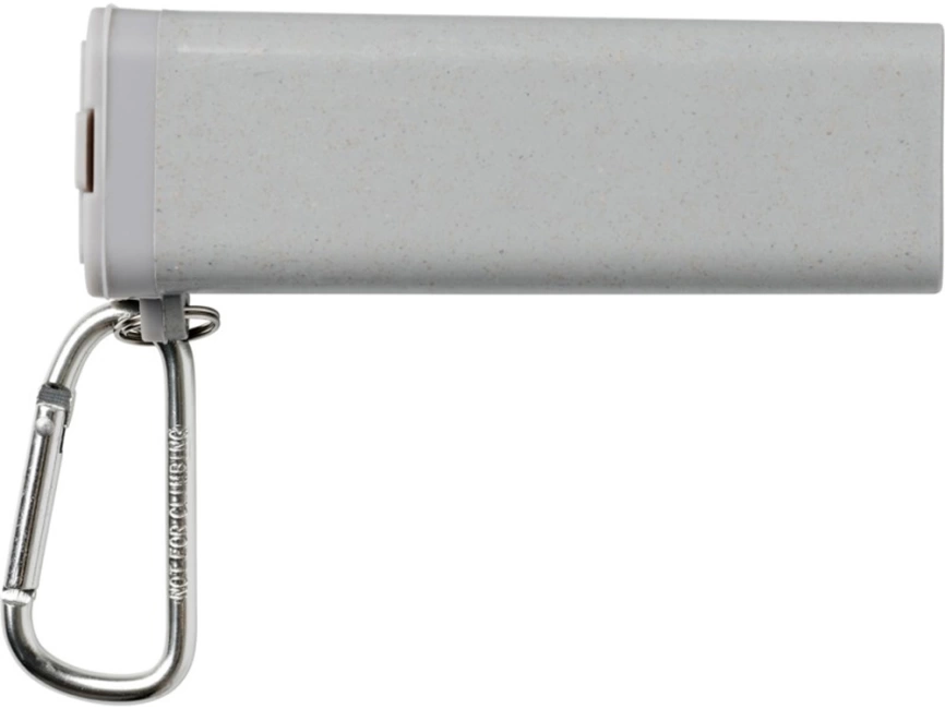 Набор столовых приборов Galen из пшеничной соломы с держателем для мобильного телефона, серый фото 2