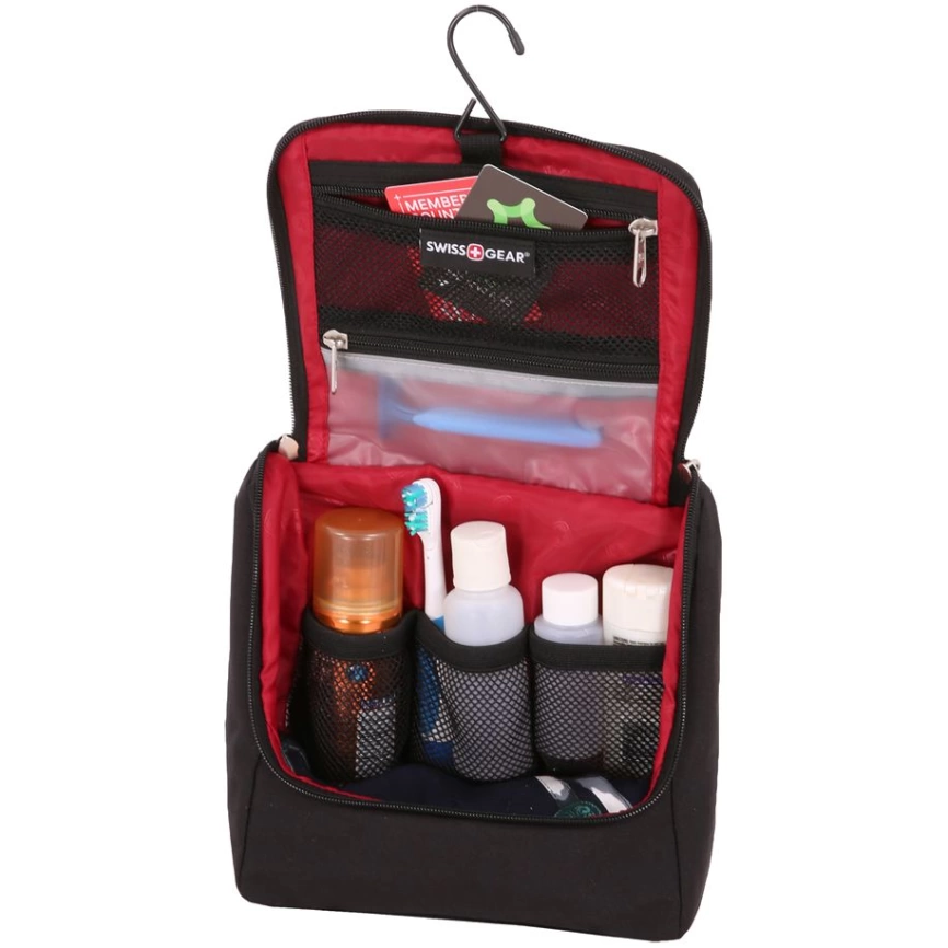 Несессер Swissgear Toiletry Shell, черный фото 3