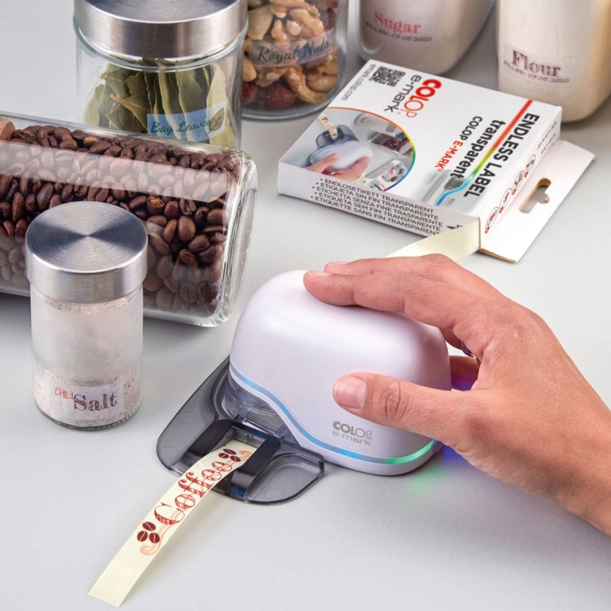 Клейкая лента для принтера Colop e-mark, прозрачная фото 2