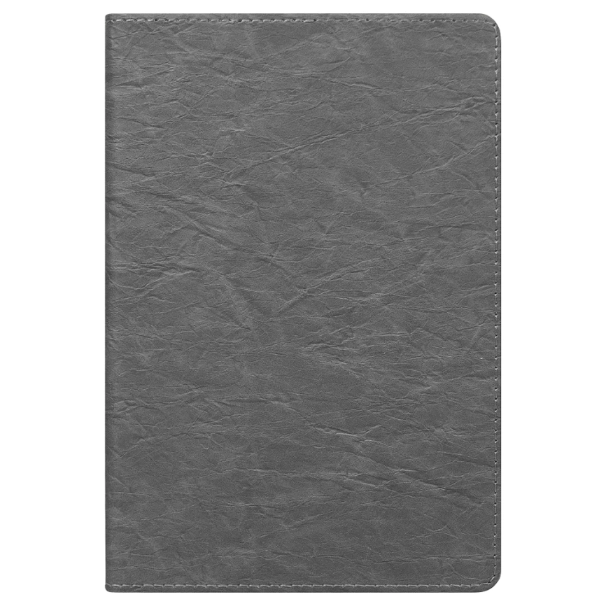 Ежедневник Flexy Paper А5, недатированный, в гибкой обложке, серый фото 1