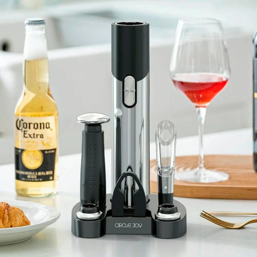 Винный набор со штопором Circle Joy Electric Wine and Beer фото 7