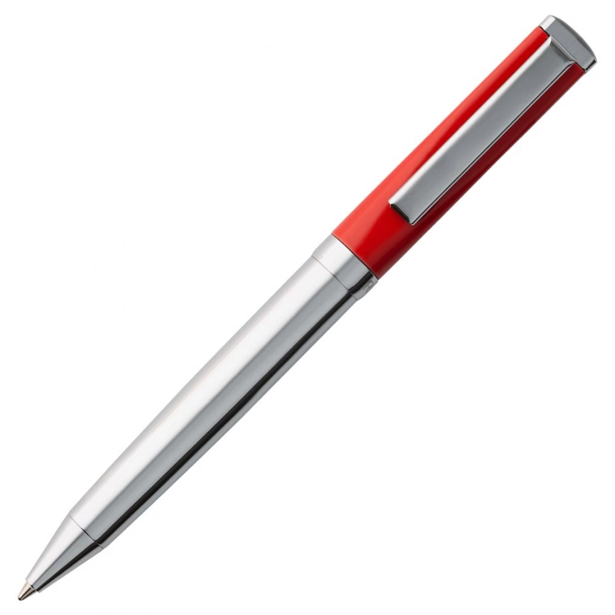 Ручка шариковая Bison, красная фото 3