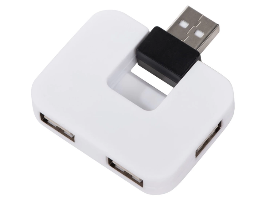 USB Hub Gaia на 4 порта, белый фото 2
