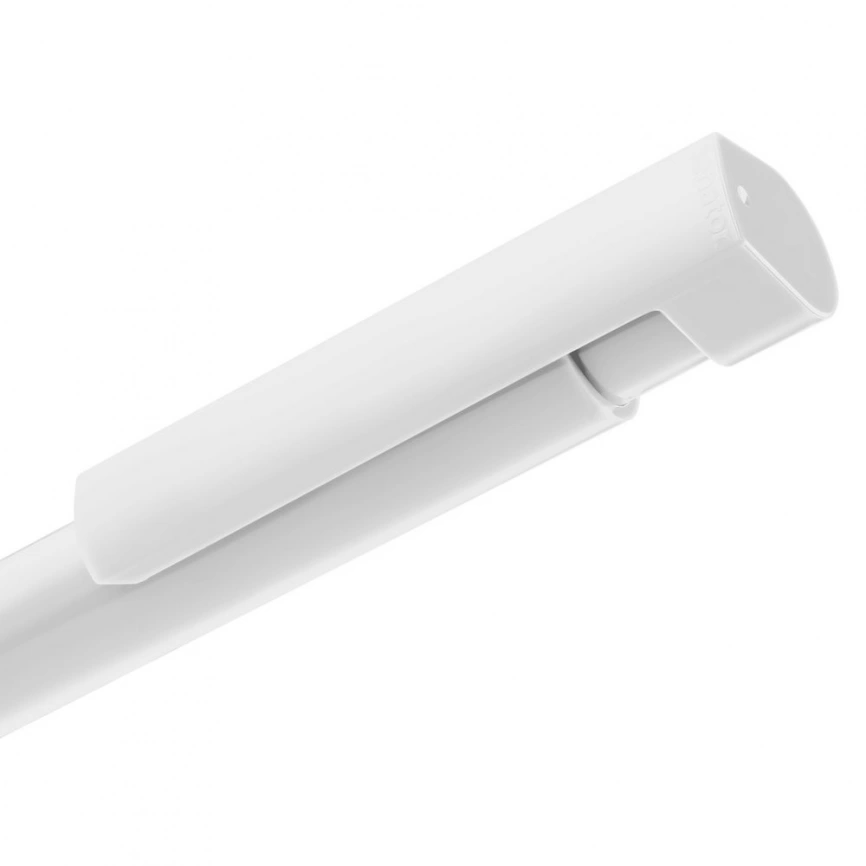 Ручка шариковая Liberty Polished, белая фото 4