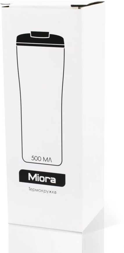 Термокружка Miora 500 мл, чёрная фото 5