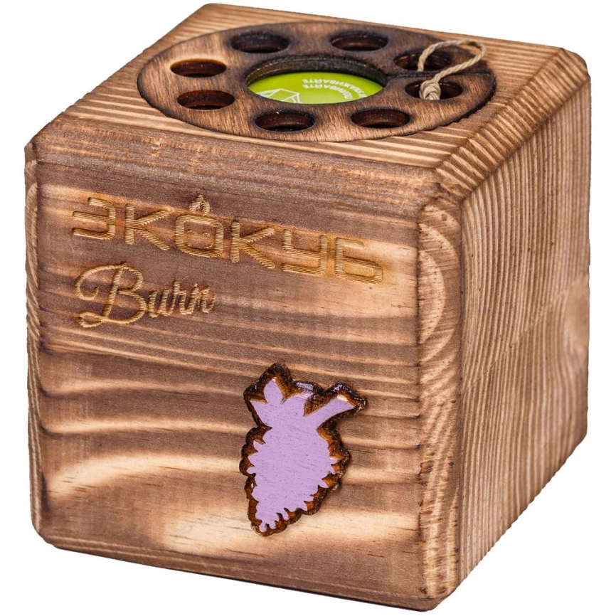 Набор для выращивания с органайзером «Экокуб Burn», сирень фото 8