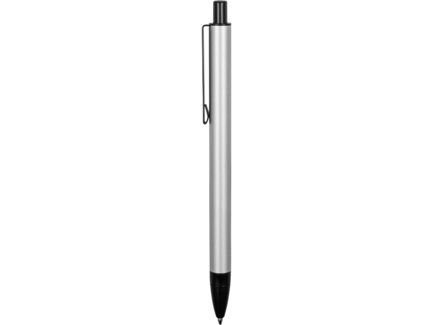 Ручка металлическая шариковая Ellipse овальной формы, серебристый/черный фото 3