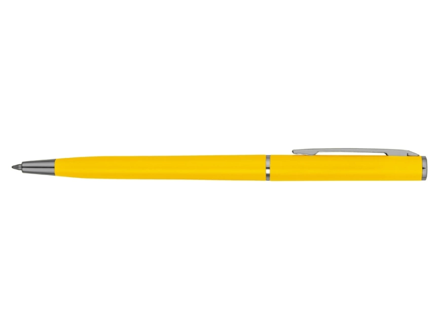 Ручка шариковая Наварра, желтая фото 4