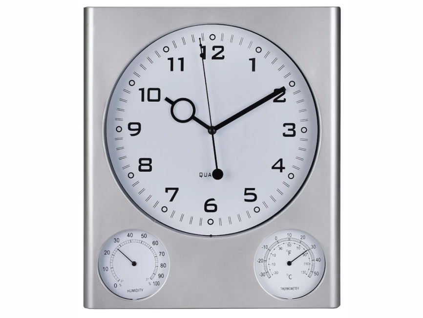 Погодная станция настенная Патерна, серебристый (Р) фото 3