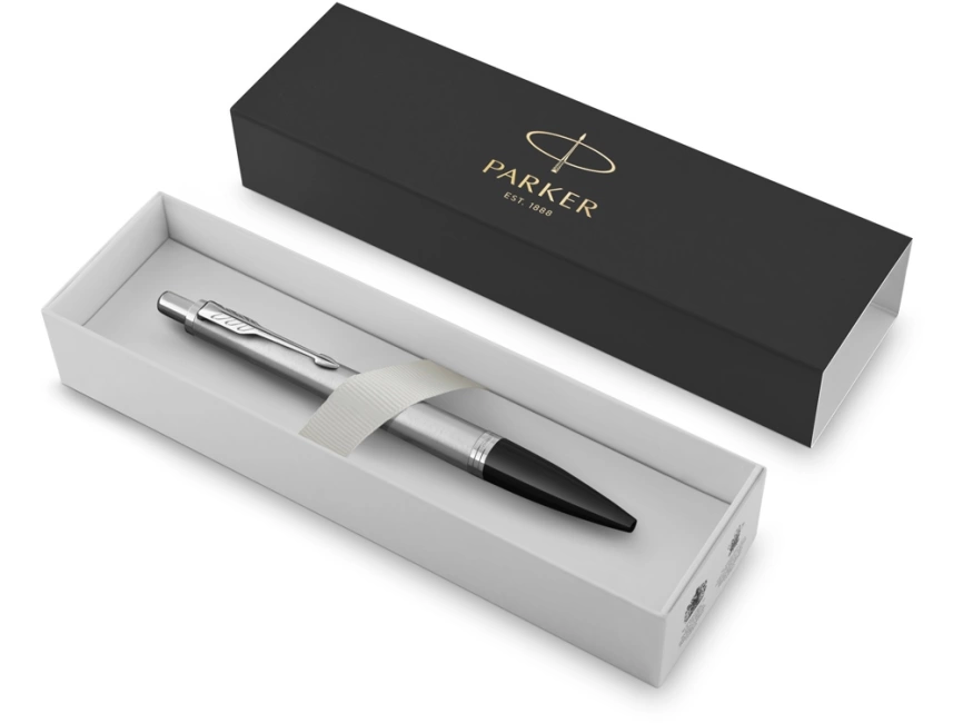 Ручка шариковая Parker Urban Core Metro Metallic CT, серебристый фото 3