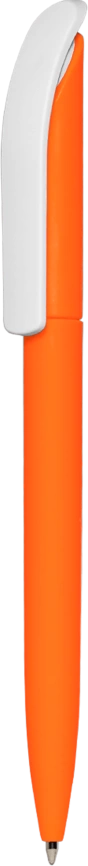 Ручка шариковая VIVALDI SOFT, оранжевая с белым фото 1