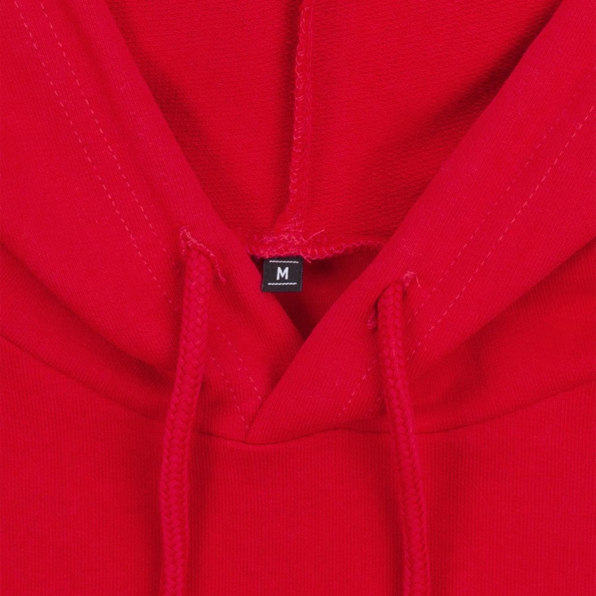 Толстовка с капюшоном унисекс Hoodie, темно-зеленая, размер XS фото 5