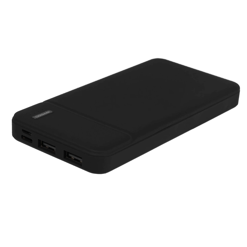 Внешний аккумулятор с подсветкой логотипа SUNNY SOFT, 10000 мА·ч, чёрный фото 1