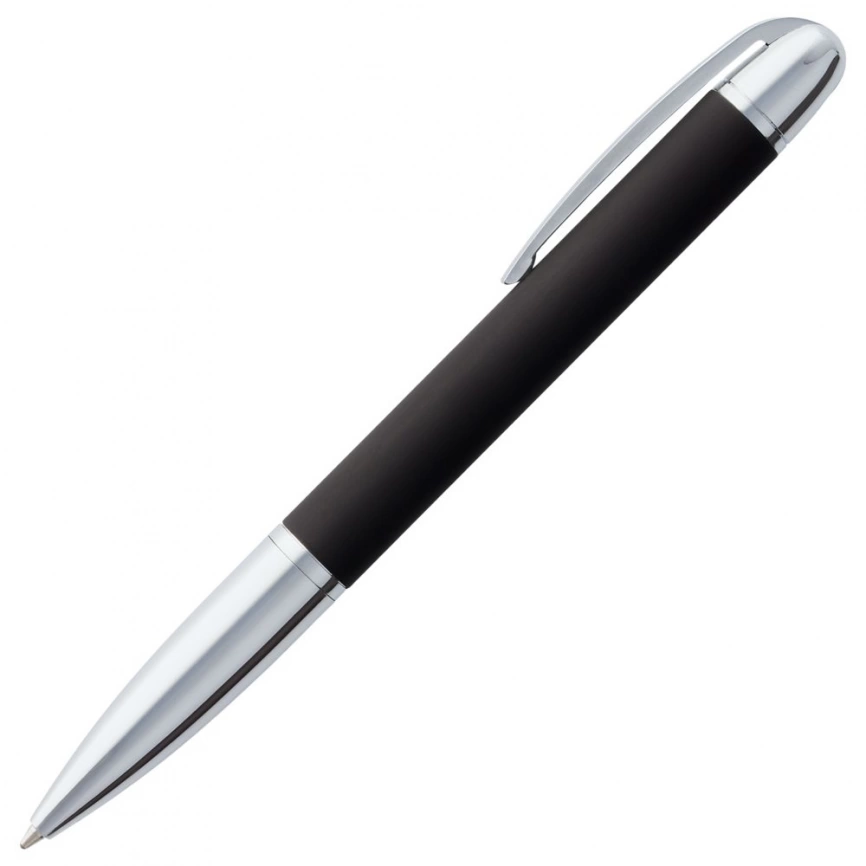 Ручка шариковая Arc Soft Touch, черная фото 2