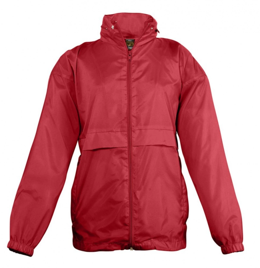 Ветровка детская Surf Kids, красная, на рост 142-164 см (12-14 лет) фото 1