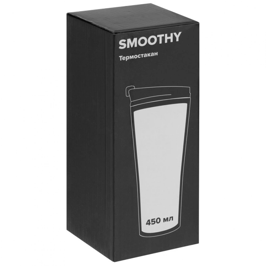 Термостакан Smoothy, черный фото 4