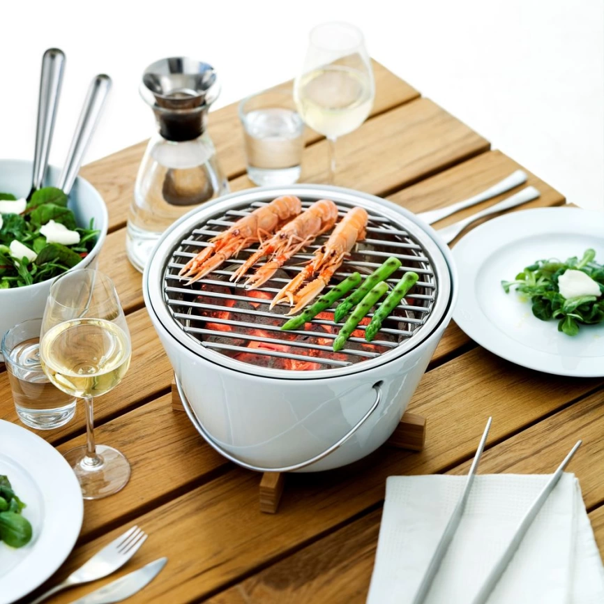 Гриль настольный Grill, белый фото 3