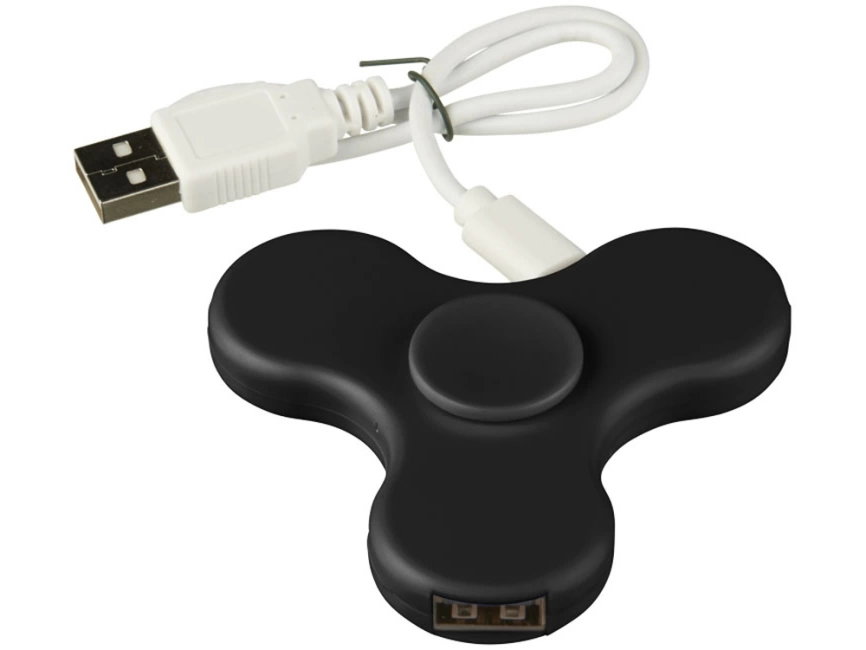 Spin-it USB-спиннер, черный фото 1