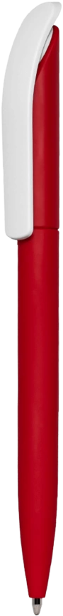 Ручка шариковая VIVALDI SOFT, красная с белым фото 1