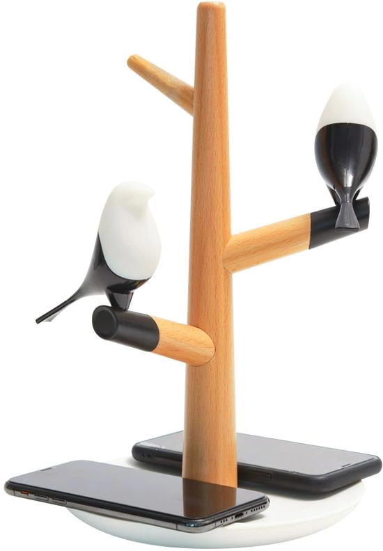 Настольная лампа Ribon с беспроводной зарядкой фото 1