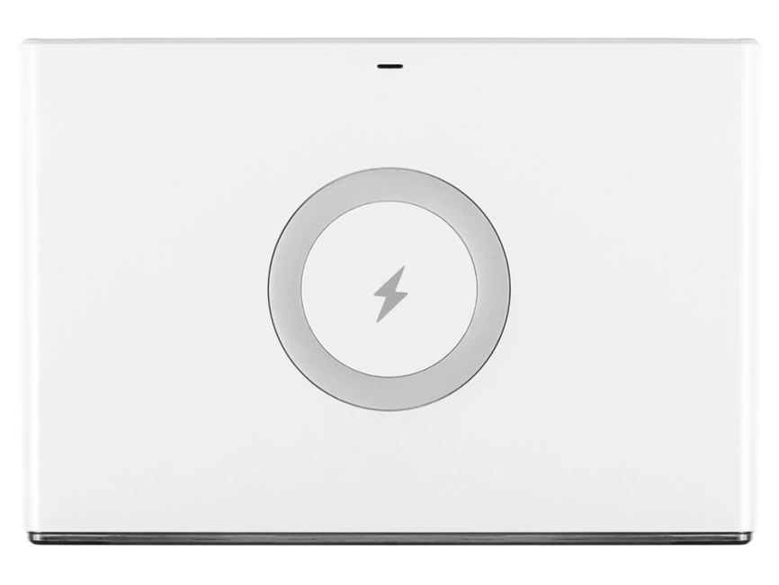 Часы с беспроводным зарядным устройством Rombica Timebox 2, белый фото 4