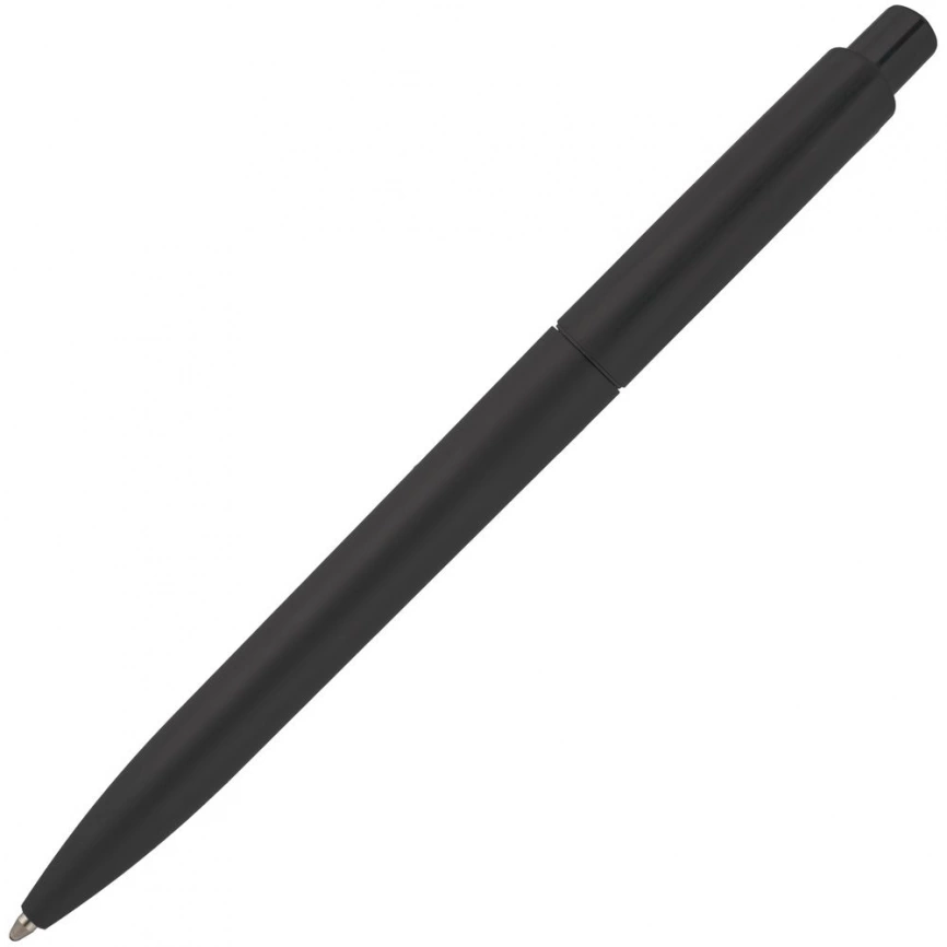 Ручка шариковая Crest, черная фото 4
