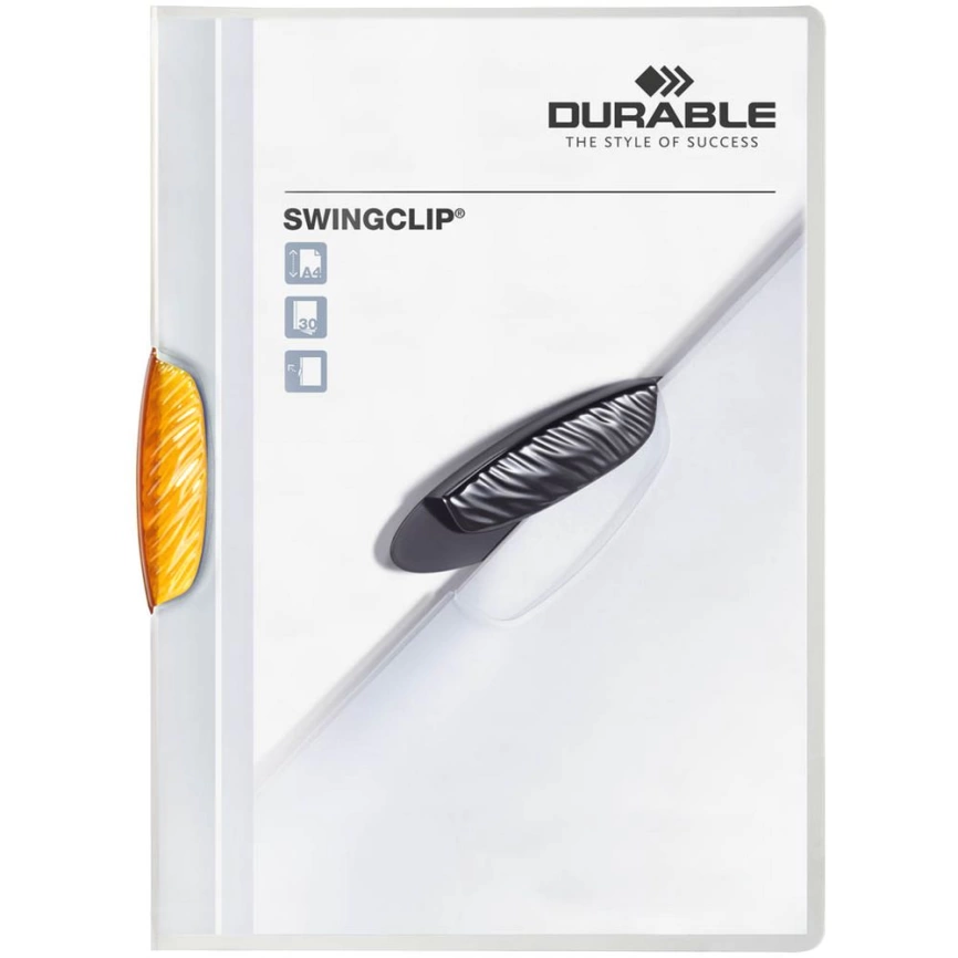 Папка Swingclip, с желтым клипом фото 4