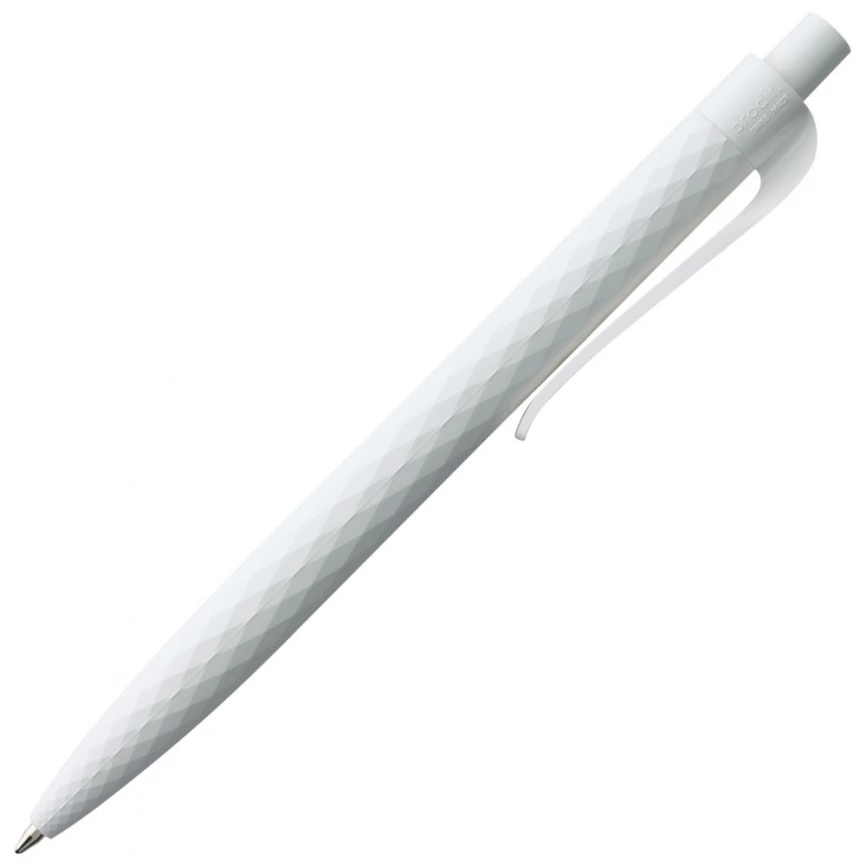 Ручка шариковая Prodir QS01 PMP-P, белая фото 3